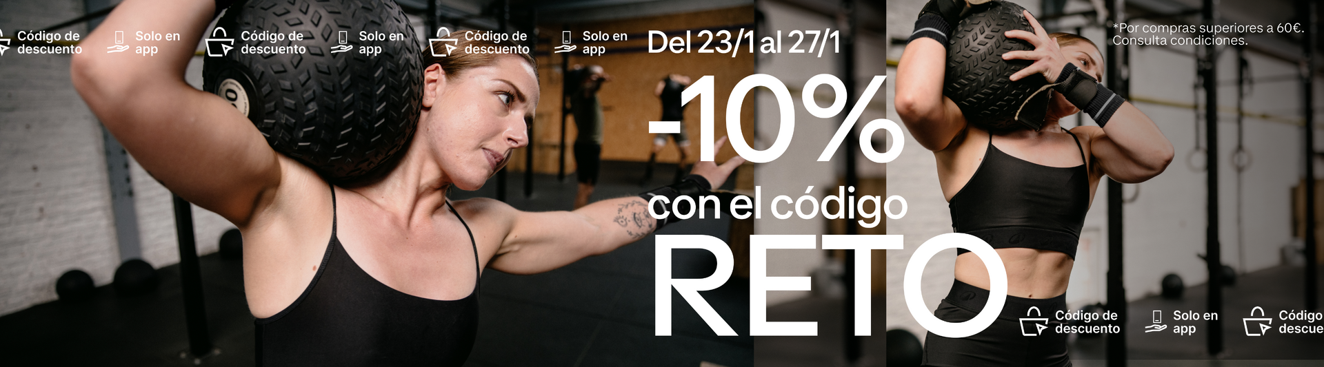 Condiciones código promocional app | Decathlon