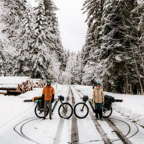 Kisses from Losanfjord : 5 jours pour un défi vélo-ski inoubliable !