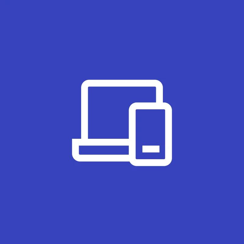 Icon Mitarbeiter mit Headset
