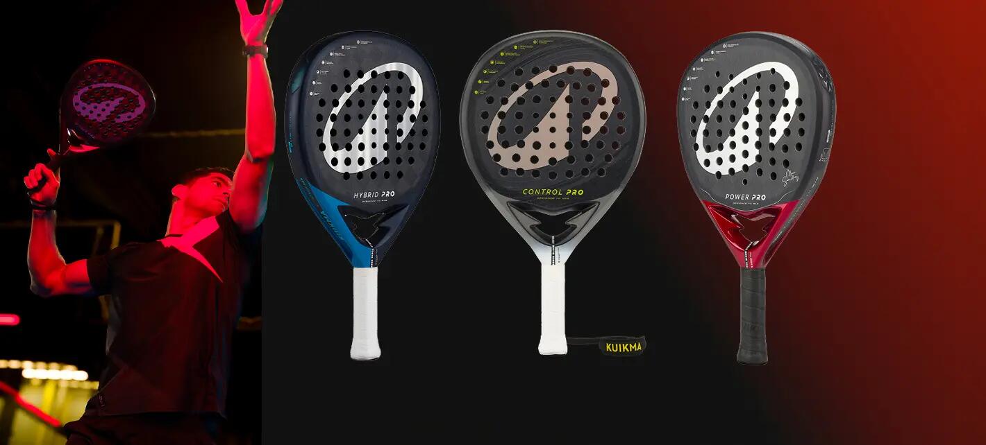 Nouvelle collection raquettes de padel KUIKMA Pro