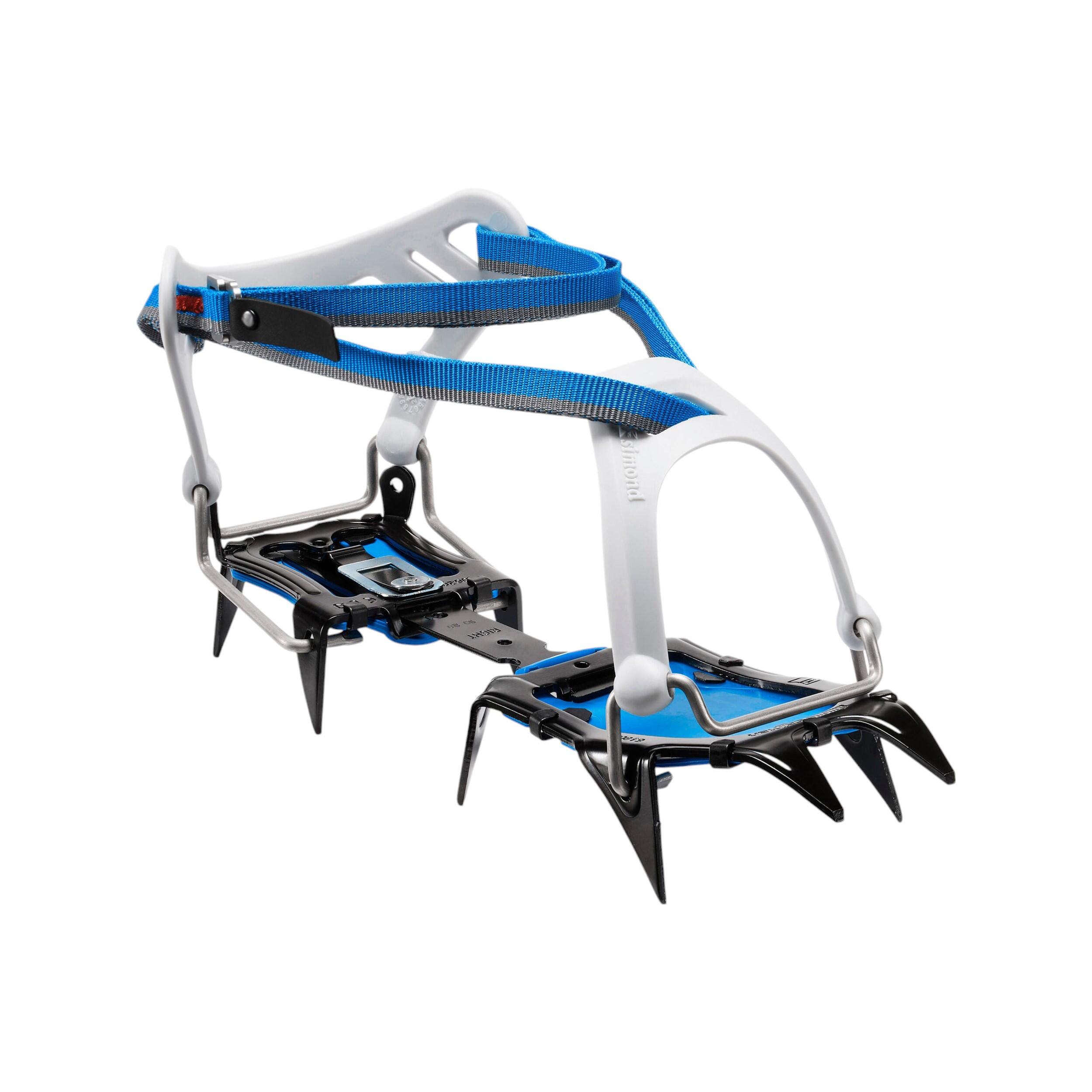 Crampones piolets y tornillos de hielo