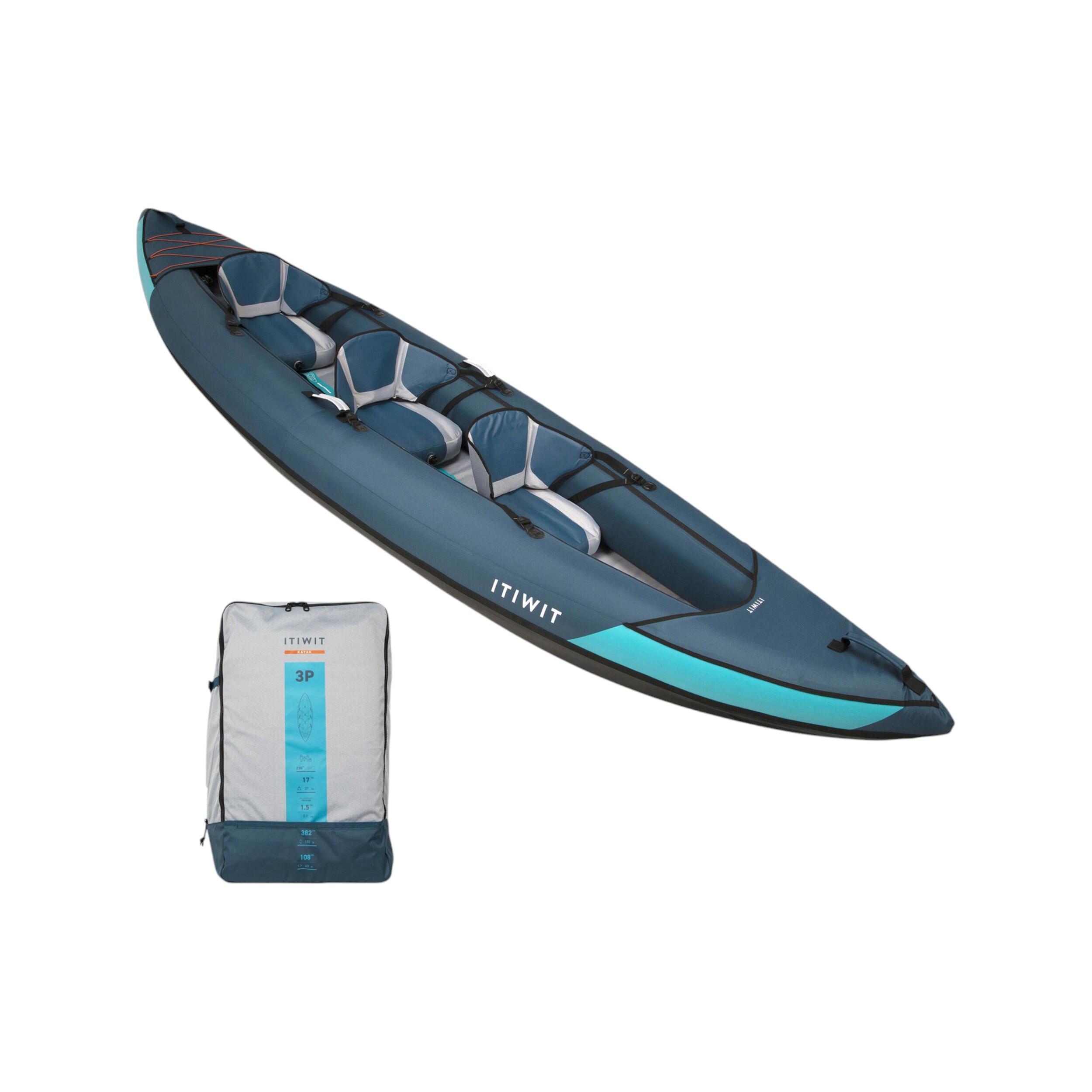 Kayak 3 plazas