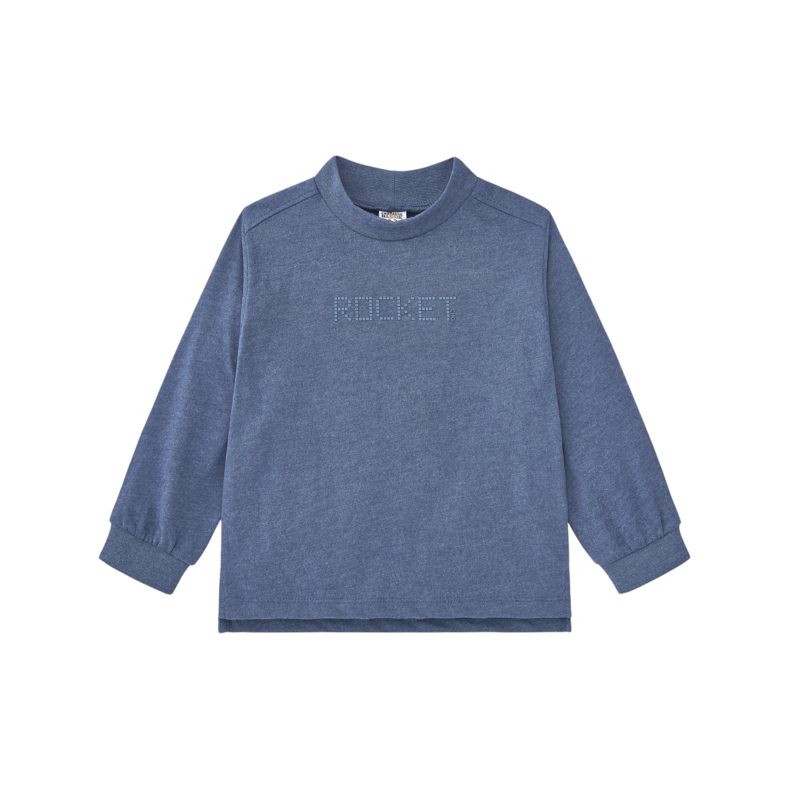 Maglia da bambino in puro cotone verde regular fit KIDS da Bambino