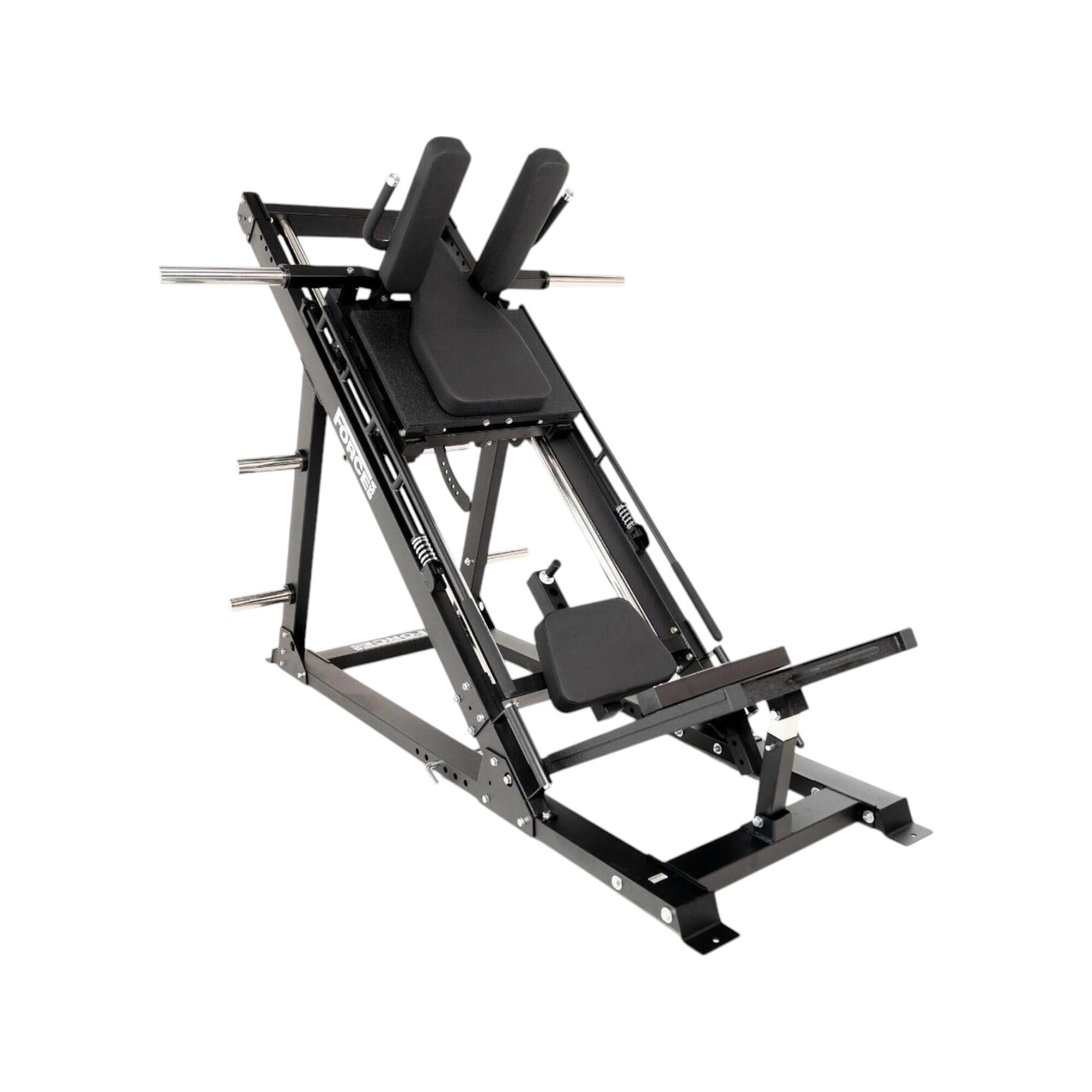 Multipower Sentadilla En Barra Guiada Máquina Press De Pecho