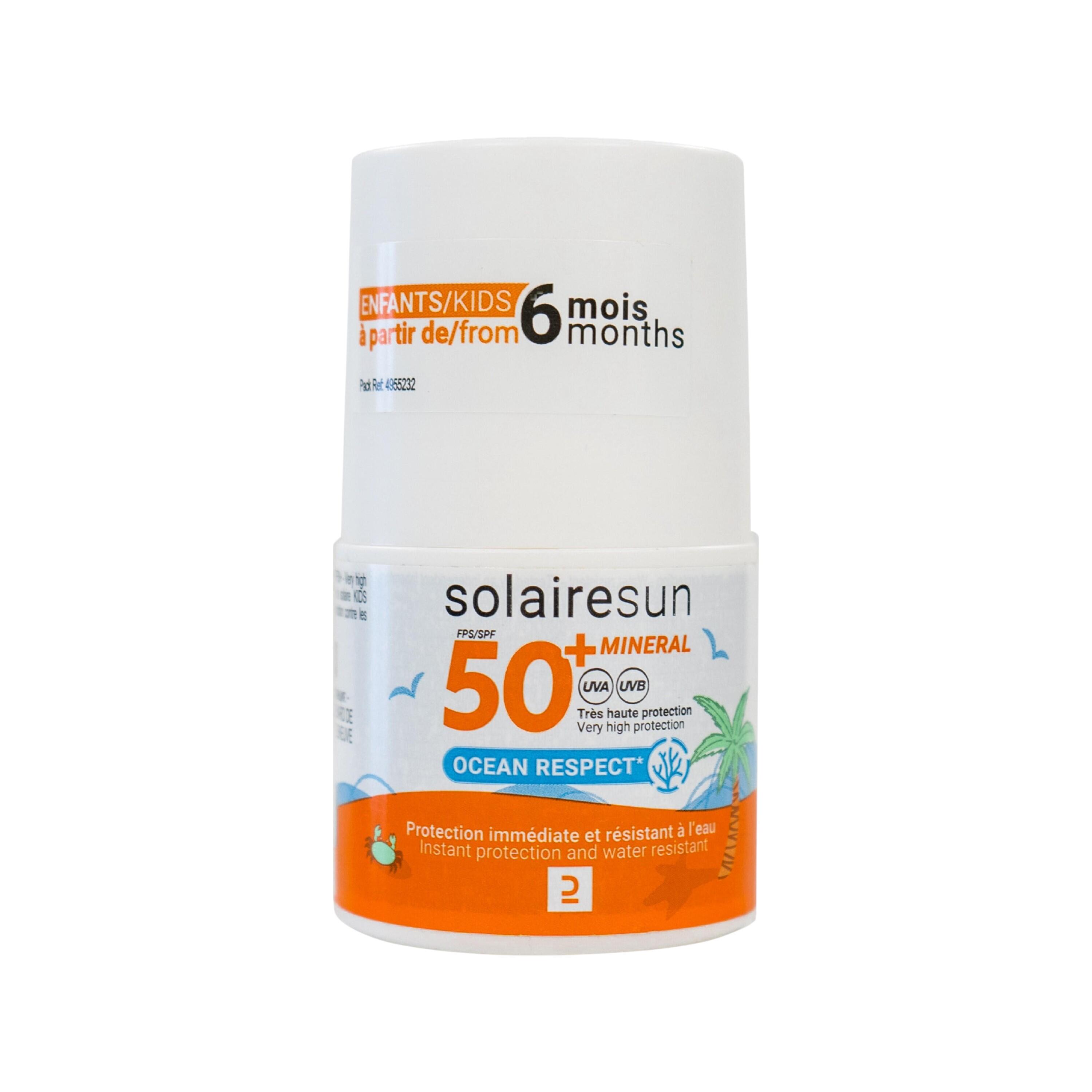 Crema solar para bebés