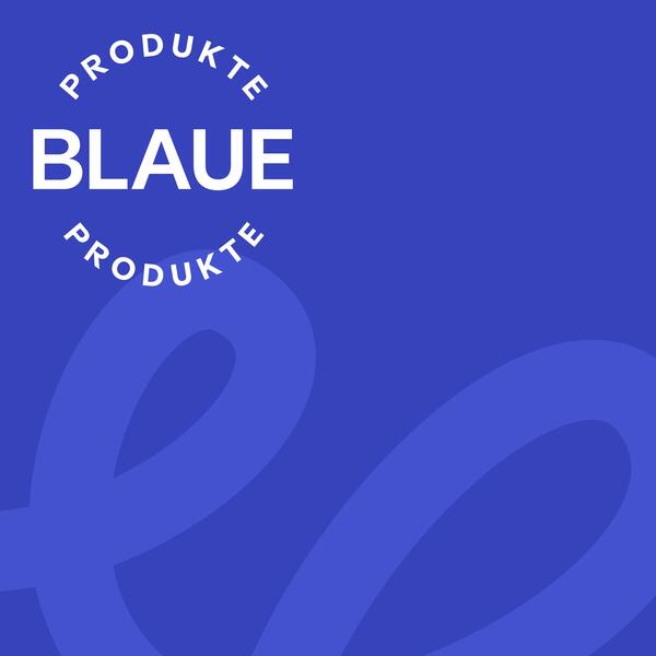Blaue Produkte