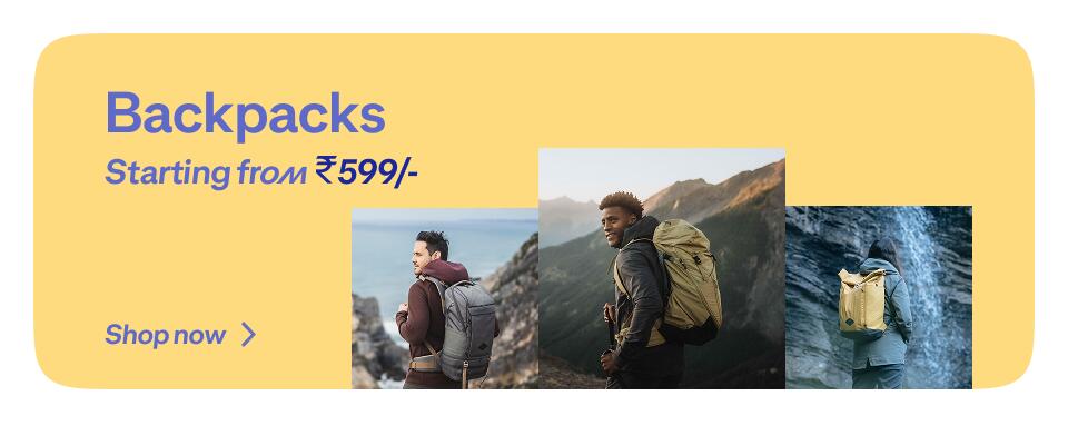Cross Sell Banner - Backpacks