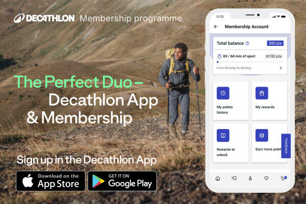 decathlon membership and app