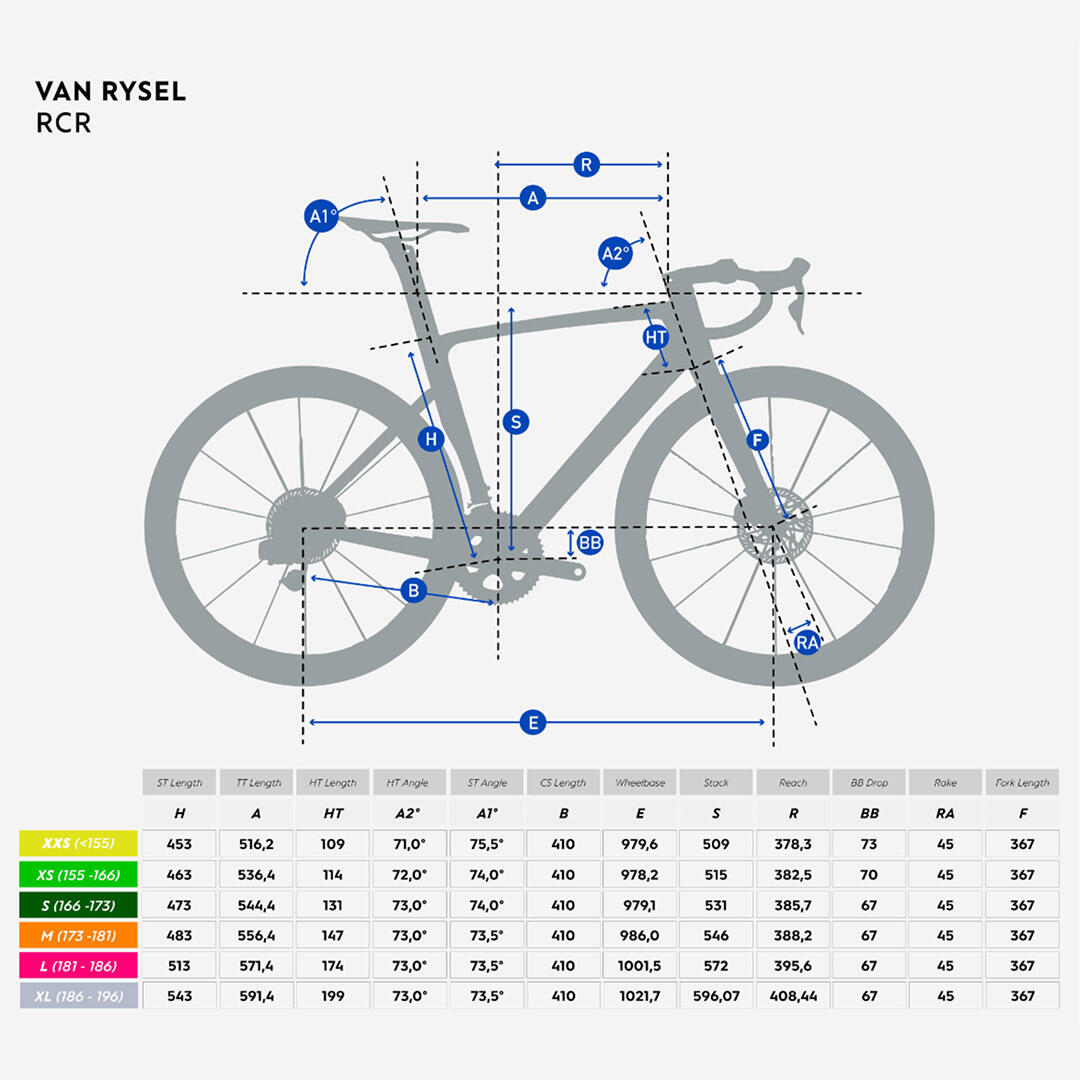 Bicicleta Carretera RCR Force AXS Power Carbon Raw