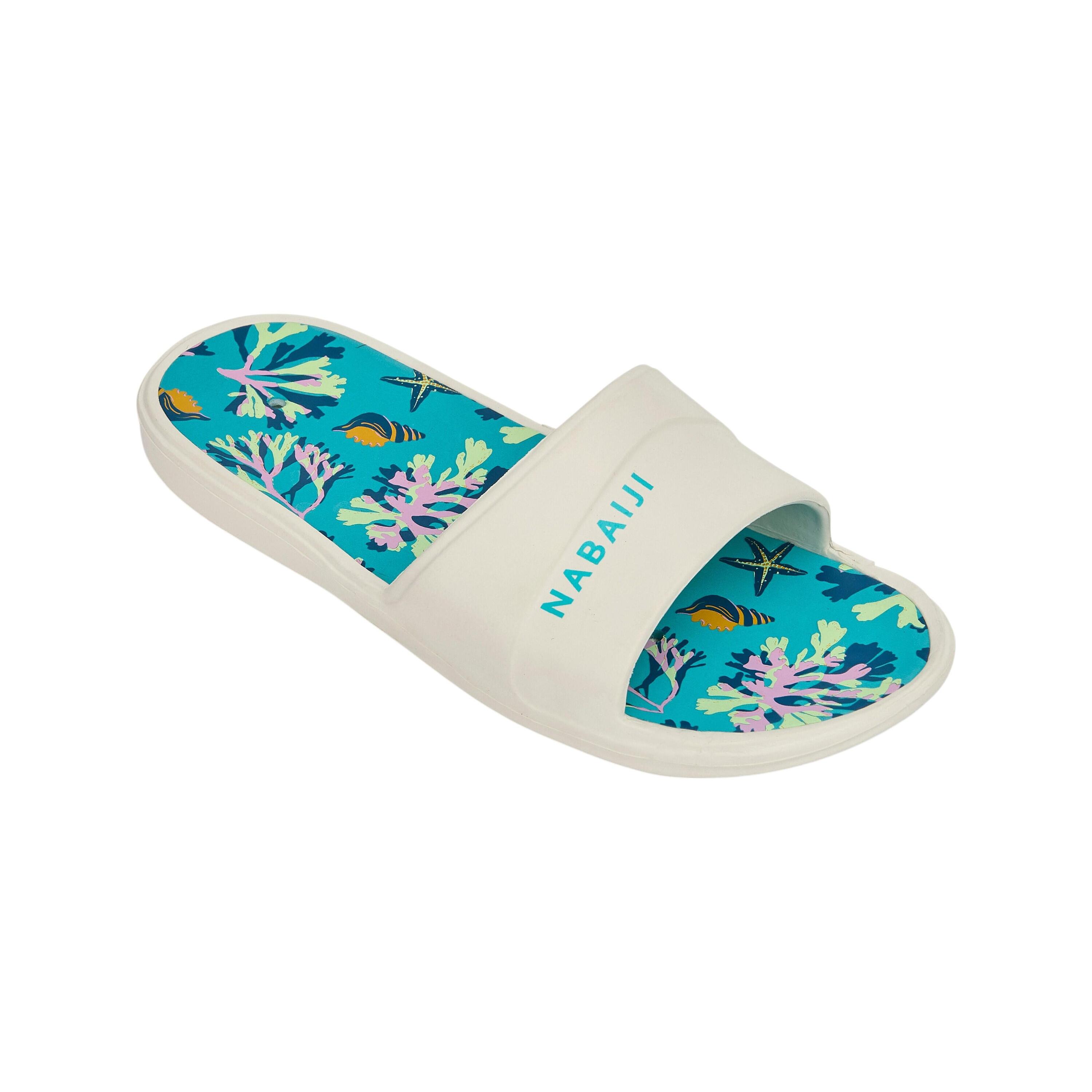 Decathlon Claquette Fille 25 Tongs Fille Sandale De Plage Fille