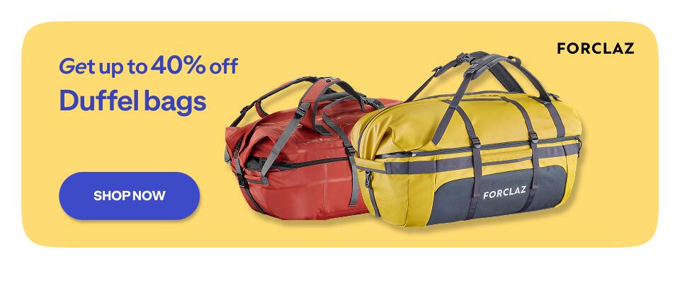 Backpack Parent Category Cross Sell - Duffle Bags