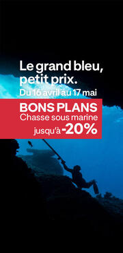 Bons plans chasse sous marine