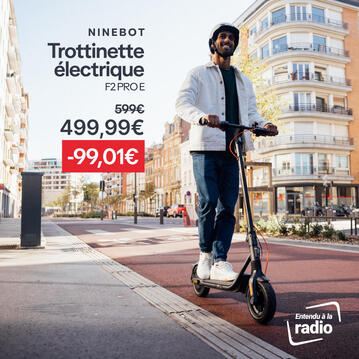 Trottinette électrique Ninebot à 499,99€
