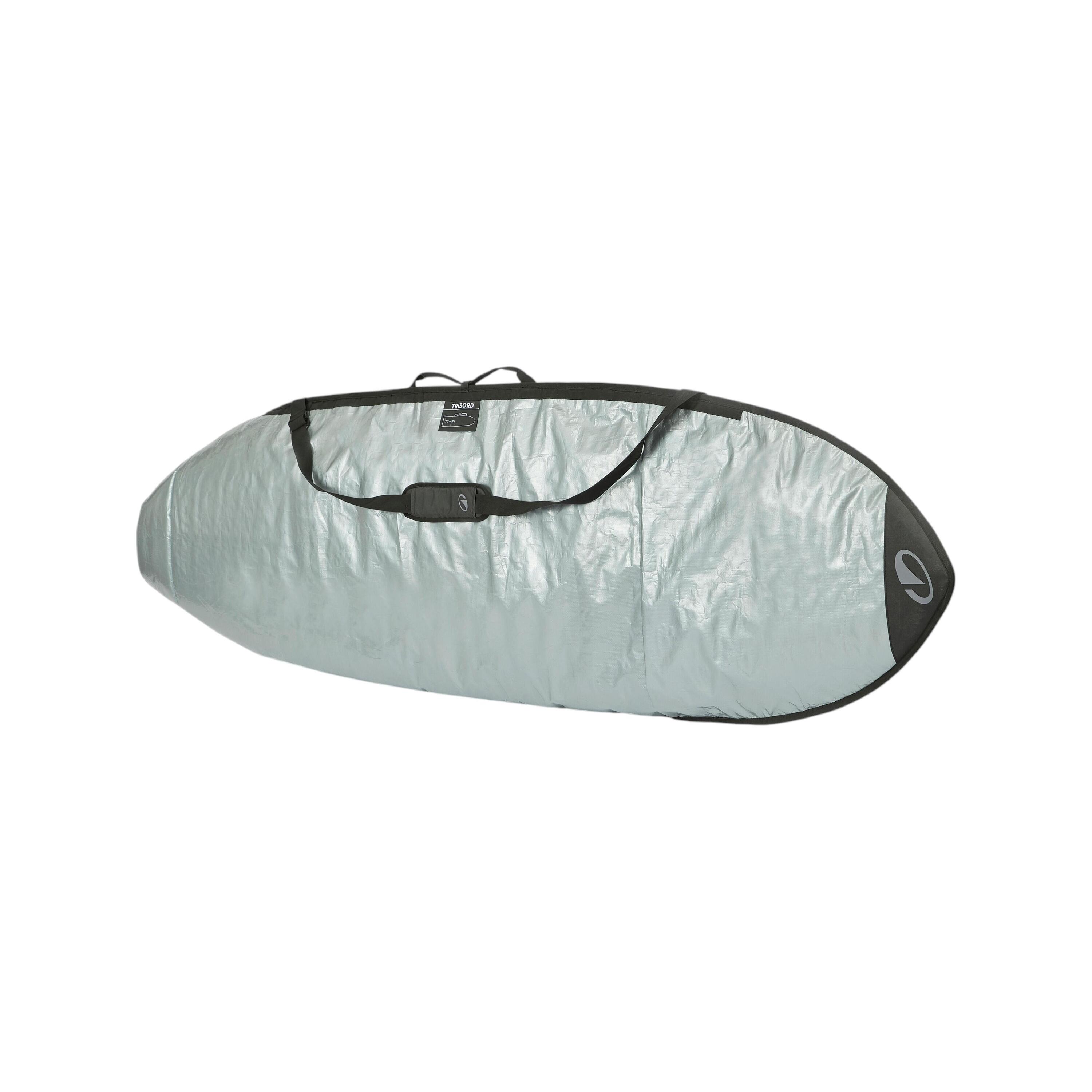 Pad de planche de surf EVA Deck Tail Pads 3 pièces Blanc avec