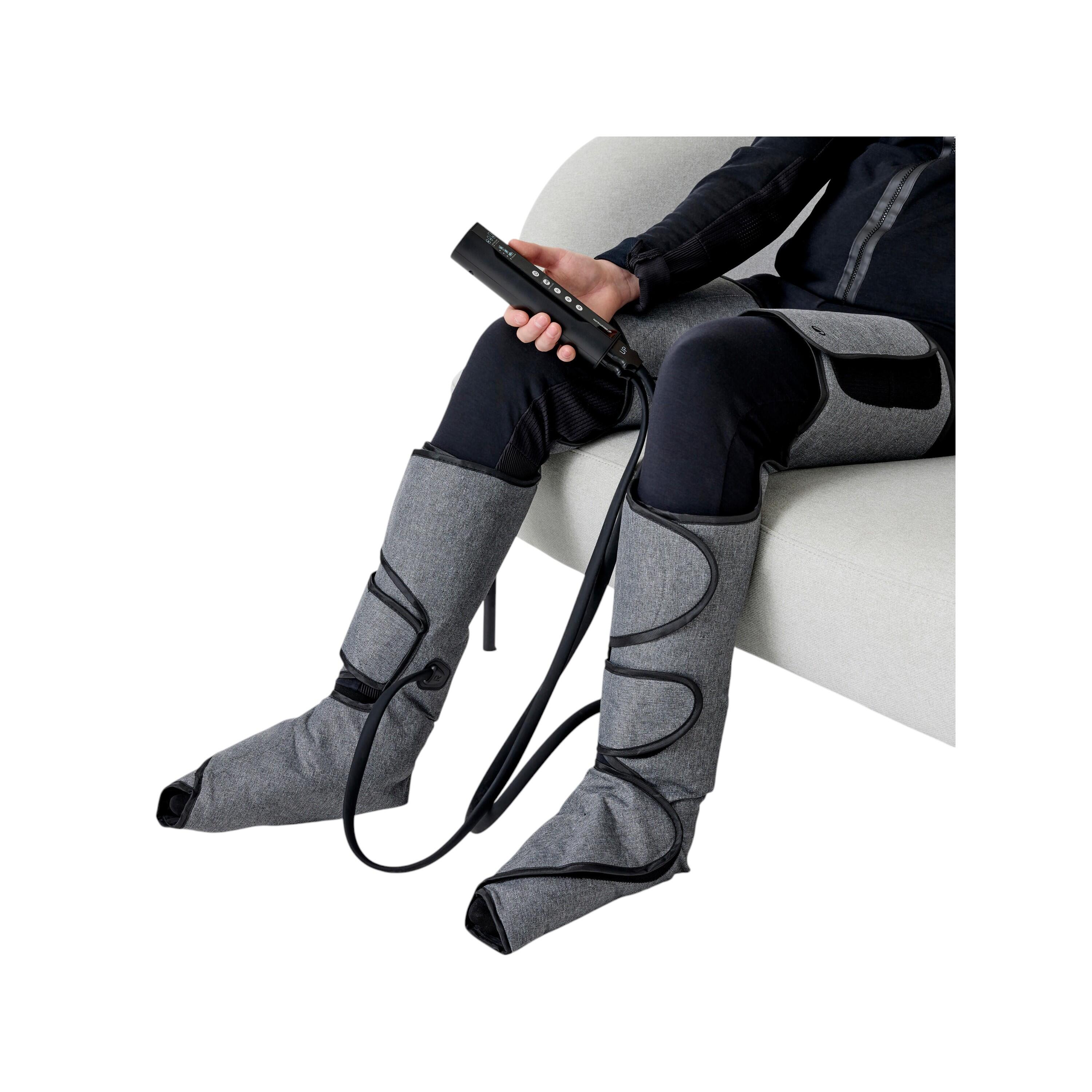 Chaussettes de compression running KIPRUN 500 noires KIPRUN