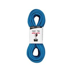 Corde D'escalade Statique Zooma 8mm - 10/15/20/30m - Polyester Haute Résistance - 2 Mousquetons Inclus - Pour Alpinisme, Secours, Travaux