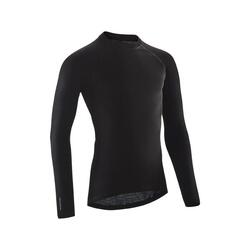 Maillot Thermique Homme Hiver - Manches Longues, Séchage Rapide - Pour Sport Outdoor (Rouge, XXL)
