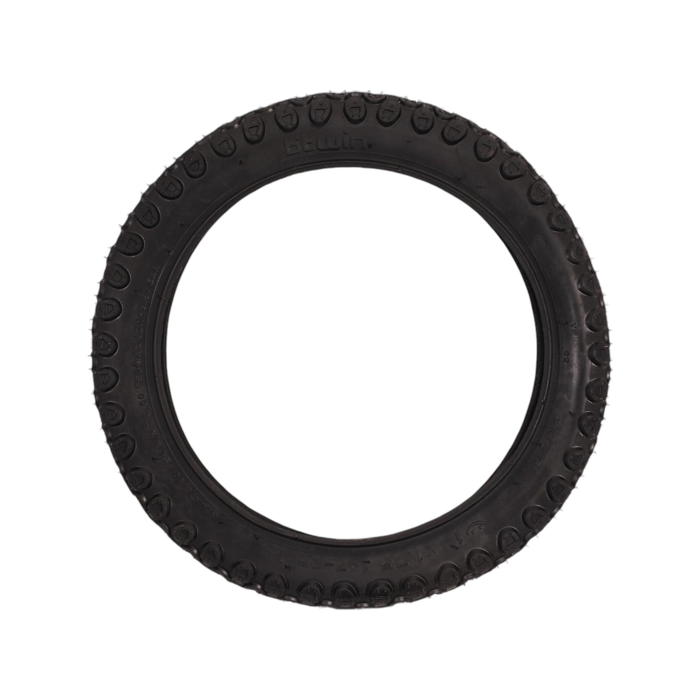 Pneu De Vélo De Rechange, Pliable, Durable, Pneu De Montagne/standard, 56/61/66 X 4,4 Cm, Noir