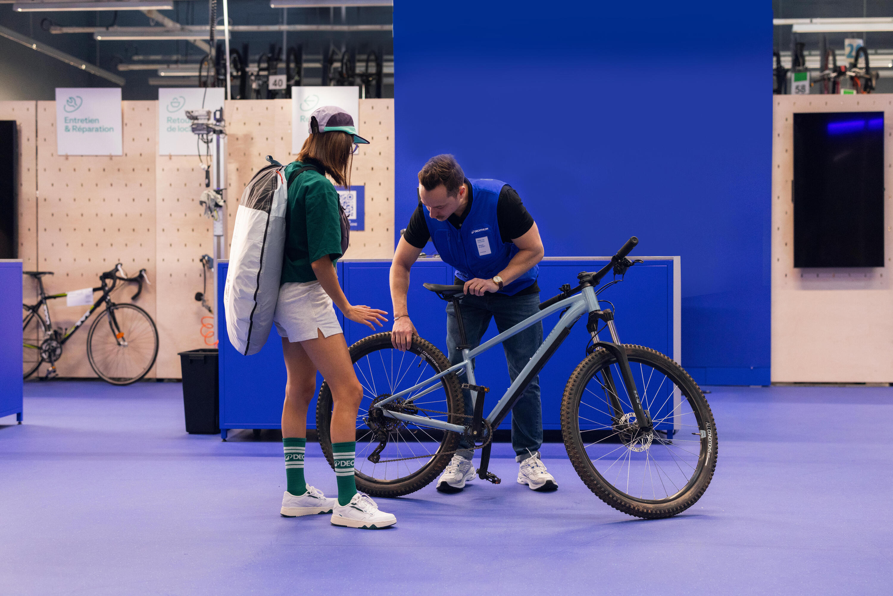 Fiets-verkopen