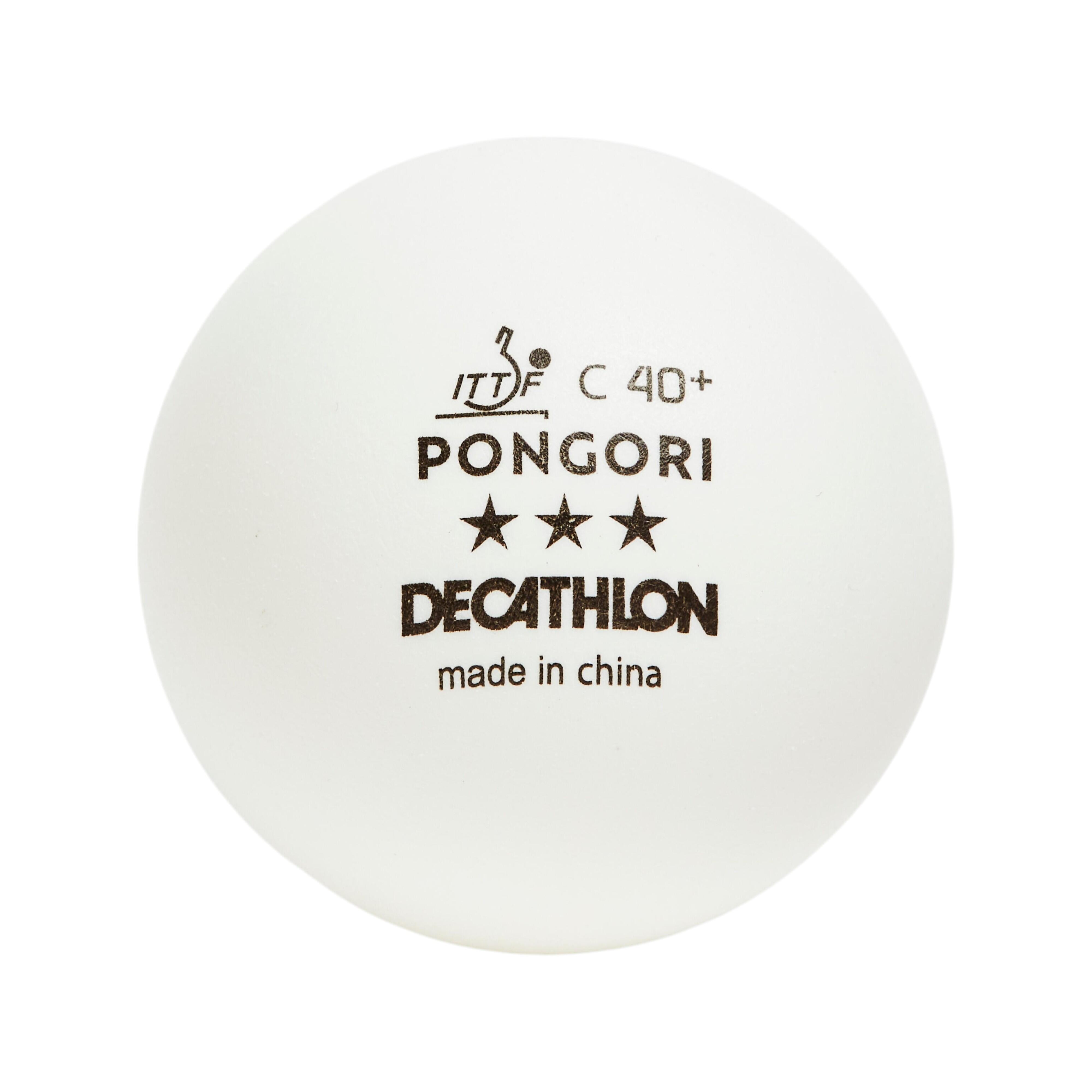 Lot de 10 à 50 balles de ping-pong Huieson 3 étoiles - Sport & Plein air