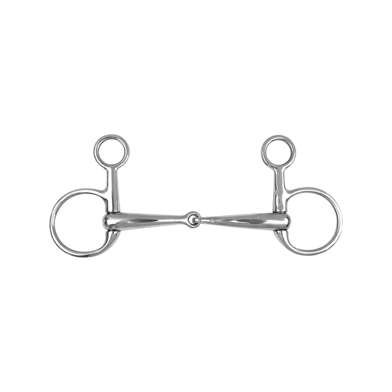 AMAKO Filetto Ad Anello Per Cavallo 125 Mm – In Acciaio Inossidabile, Durevole, Per Addestramento E Equitazione Outdoor