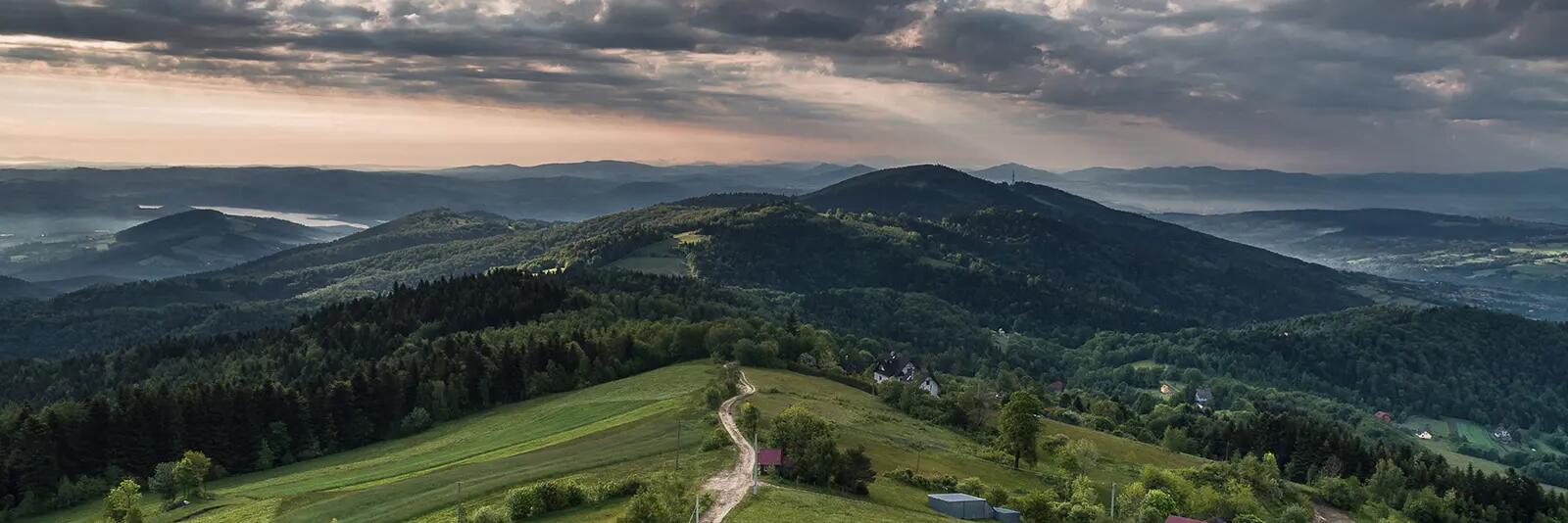 Widok na Beskid Wyspowy