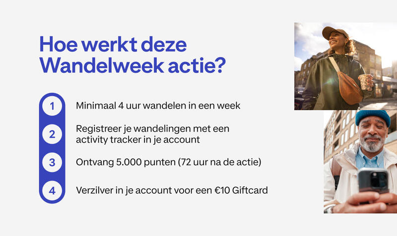 Wandelactie membership