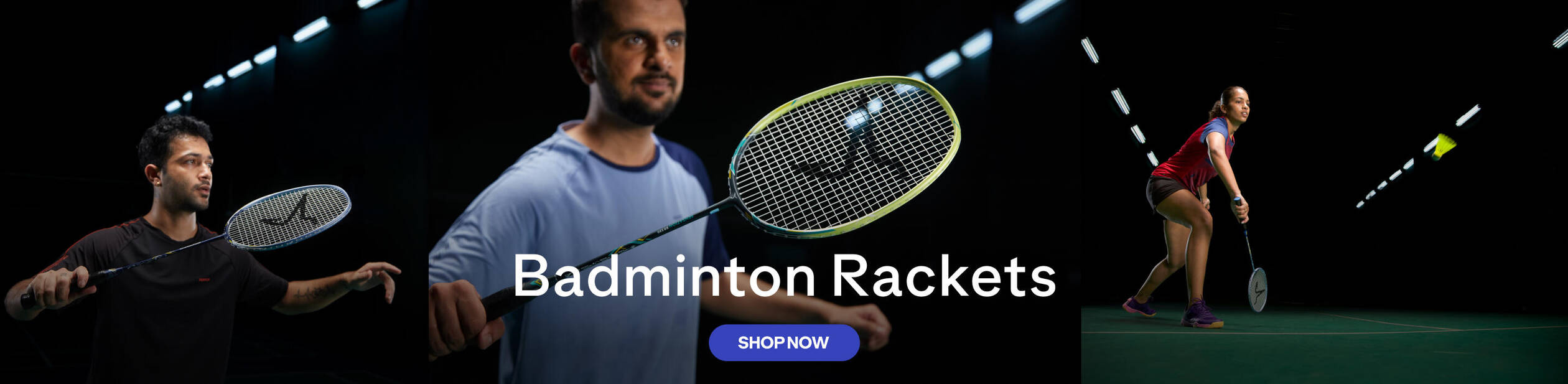 Badminton Category Banner Rackets
