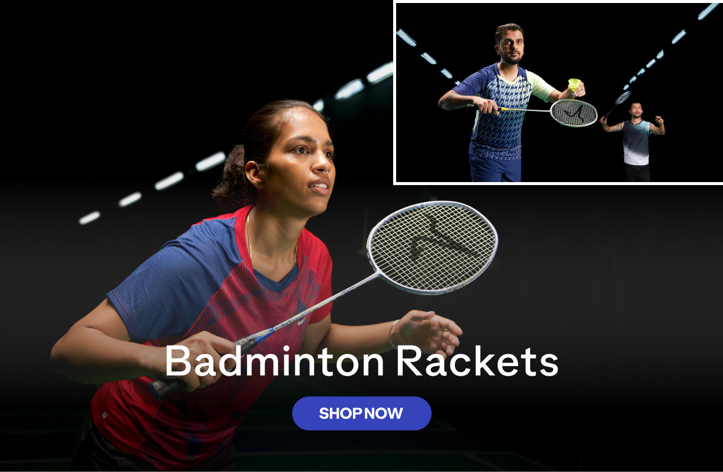 Badminton Category Banner Rackets