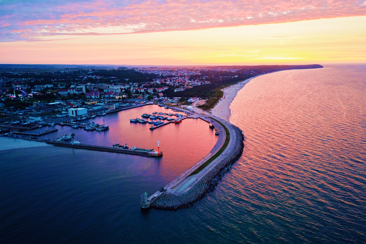 Marina z lotu ptaka