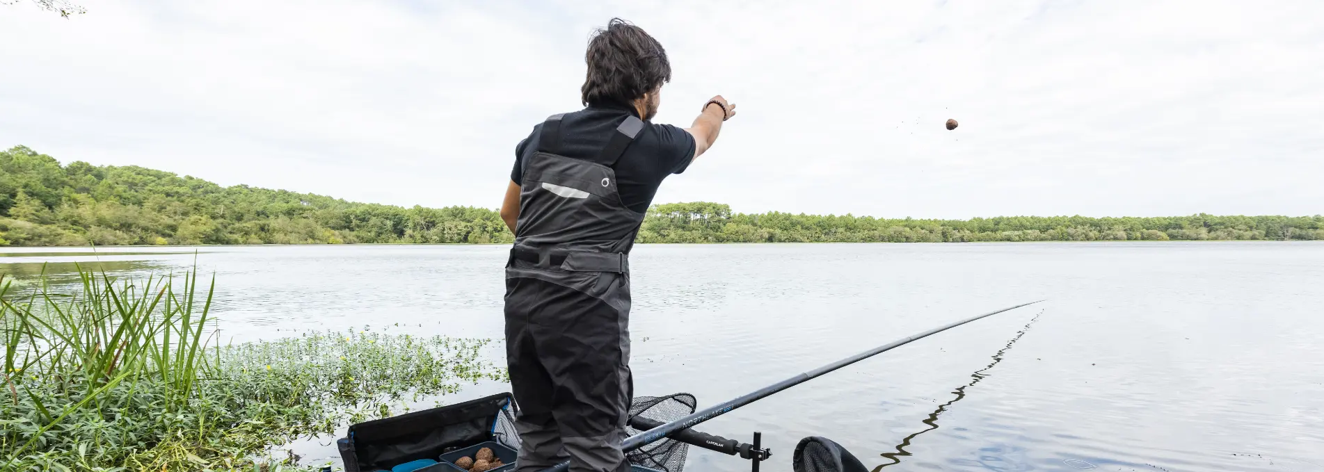 pesca com amostras