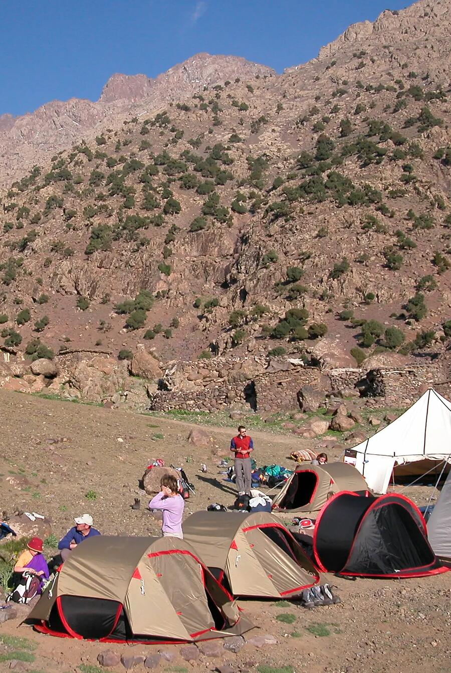 entretenir une tente 2 Seconds