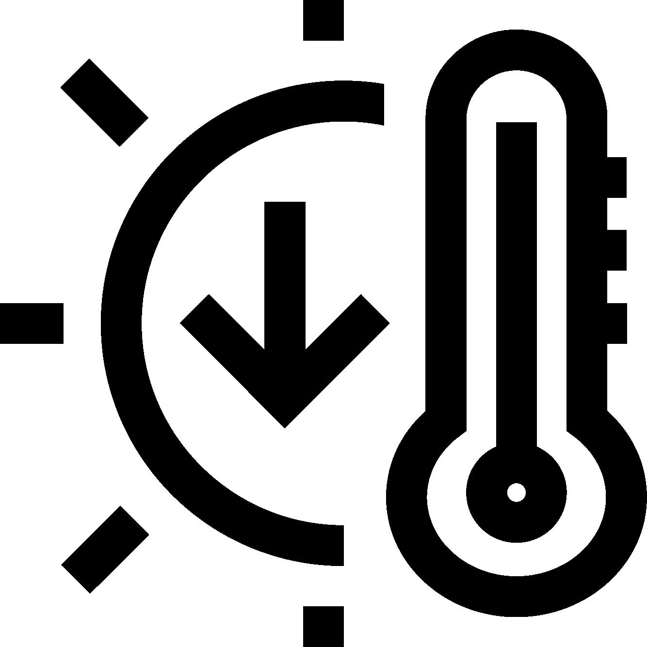 Reducción de calor