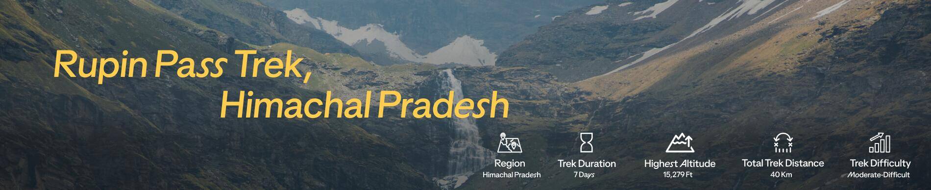 Category Header [ iconic treks 2025 ] - Rupin Pass Trek