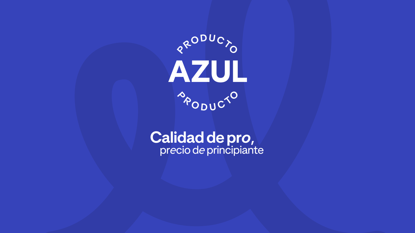 Producto azul