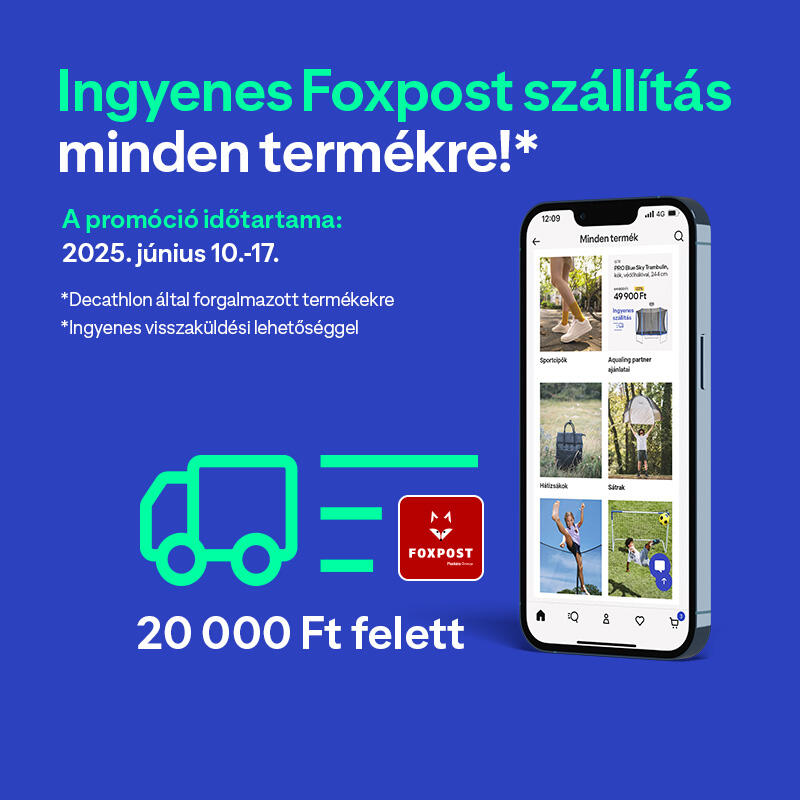 Ingyenes szállítás Foxpost által
