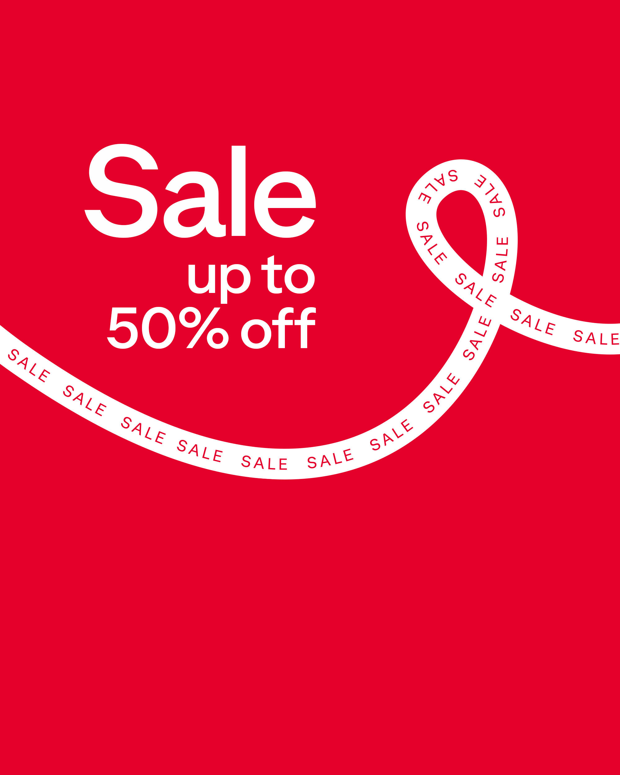 Summer sale, up to 50% off