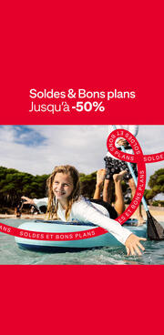 Soldes et Bons plans Jusqu'à -50%