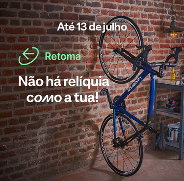 Ganha 100€ na retoma da tua bicicleta!