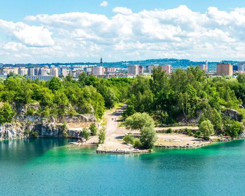 Zakrzówek miejsce na piknik w Krakowie