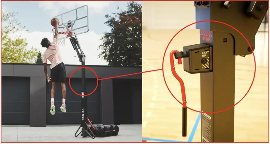 Tarmak B900 BOX NBA Basketball Hoop