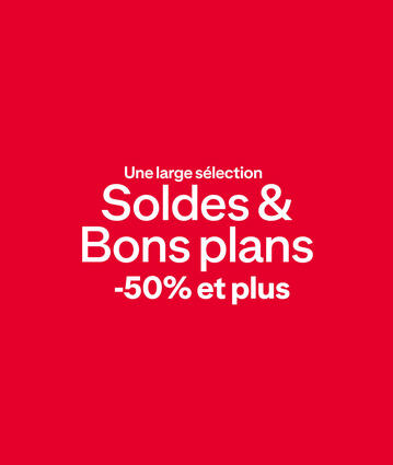 SOLDES & BONS PLANS JUSQU'À -50%