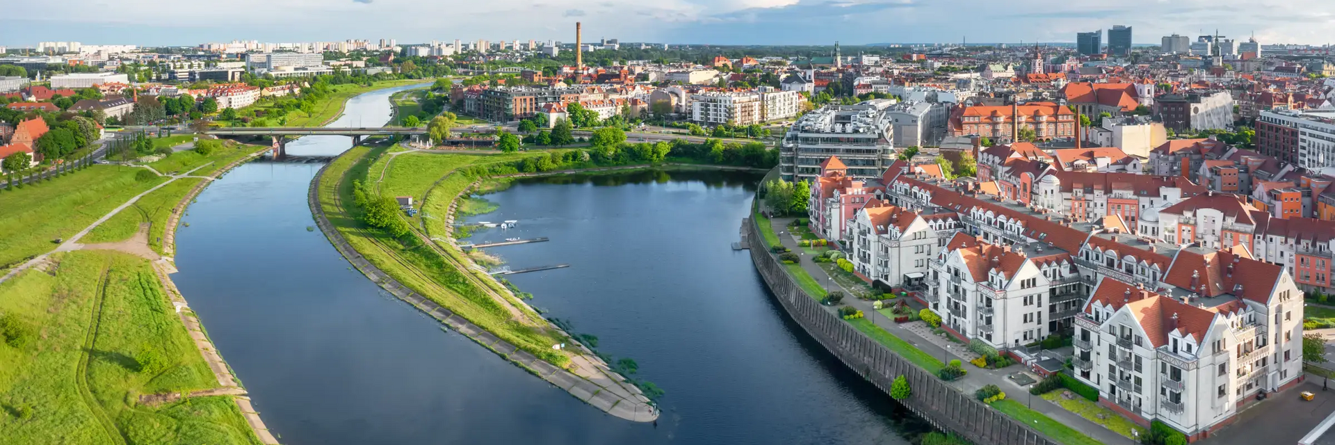 Poznań z lotu ptaka
