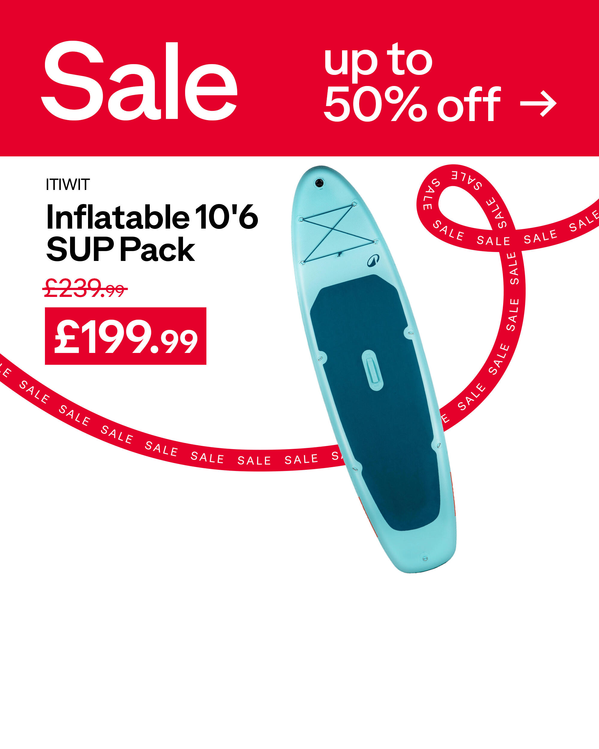 Stand up paddle with deal