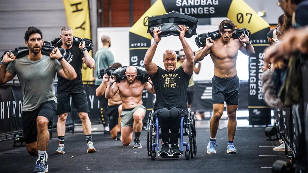 L'HYROX au Decathlon Fitness Club de Lille