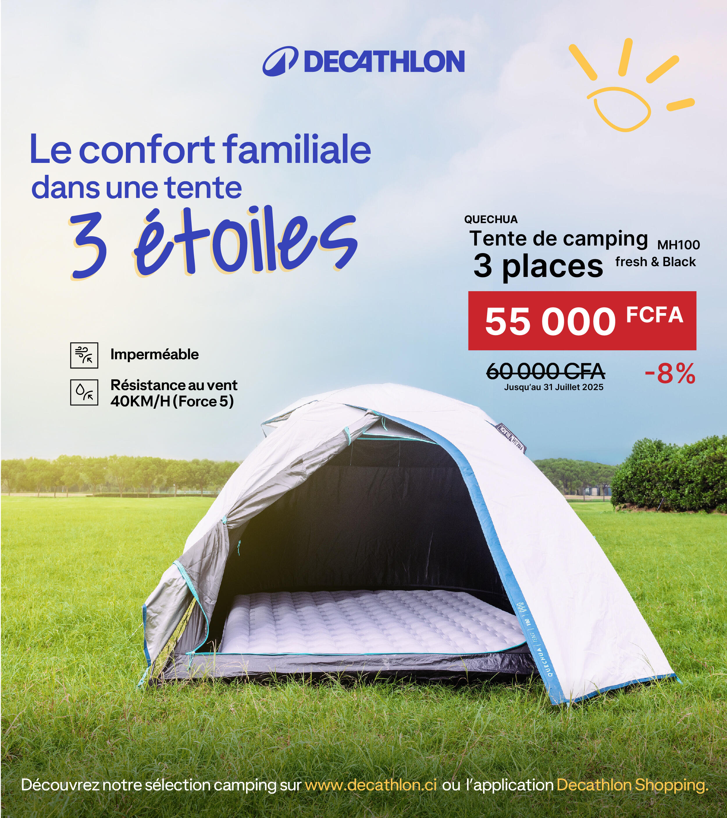 Tente de camping