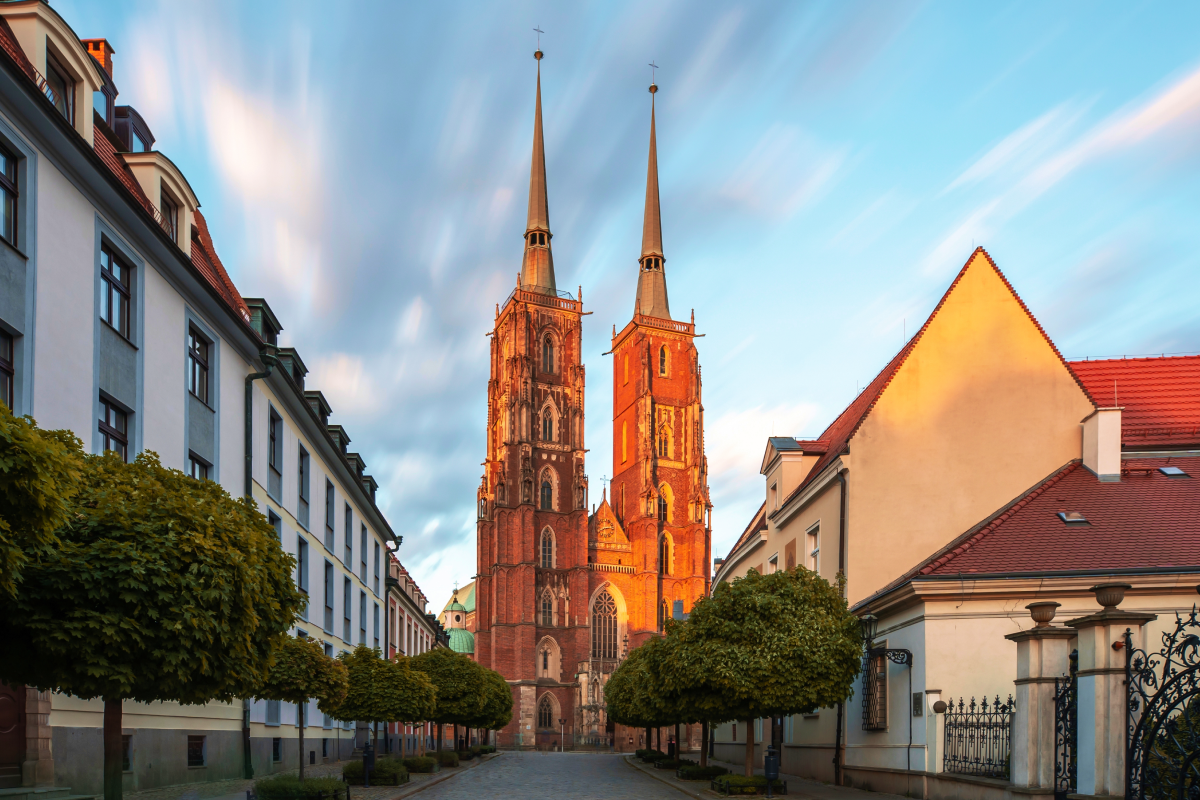 Stare miasto we Wrocławiu
