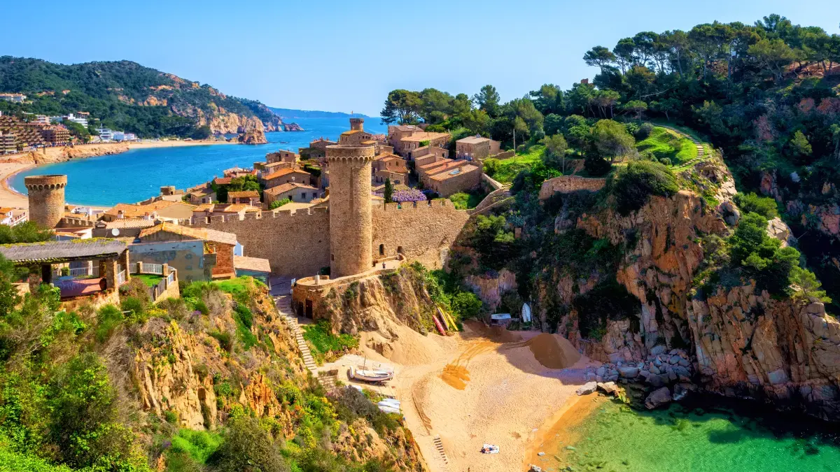 Tossa de Mar w Hiszpanii