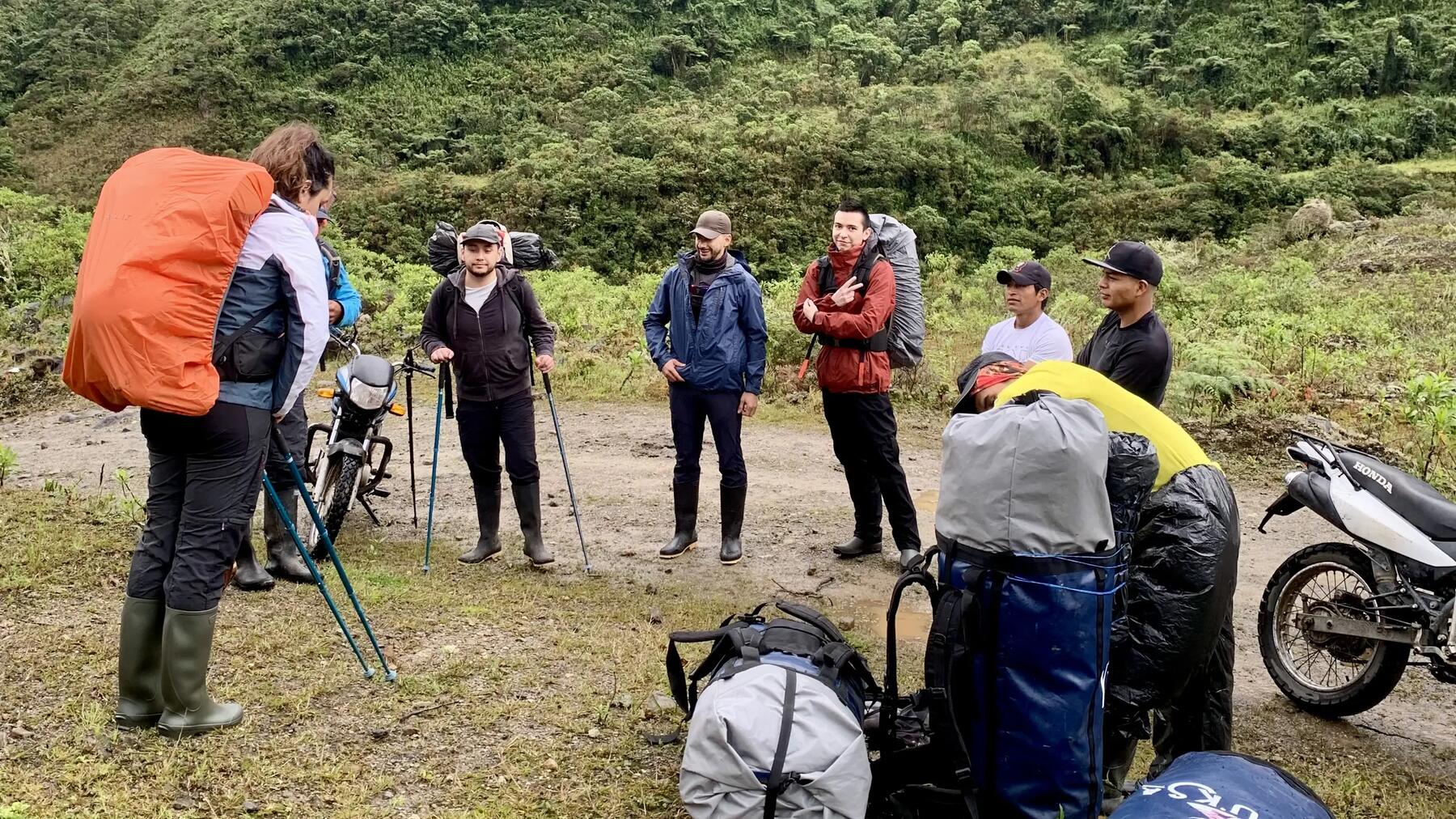 Ascenso al Volcán Cumbal