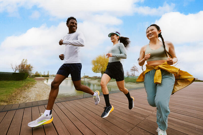Hardlopen om fit te blijven